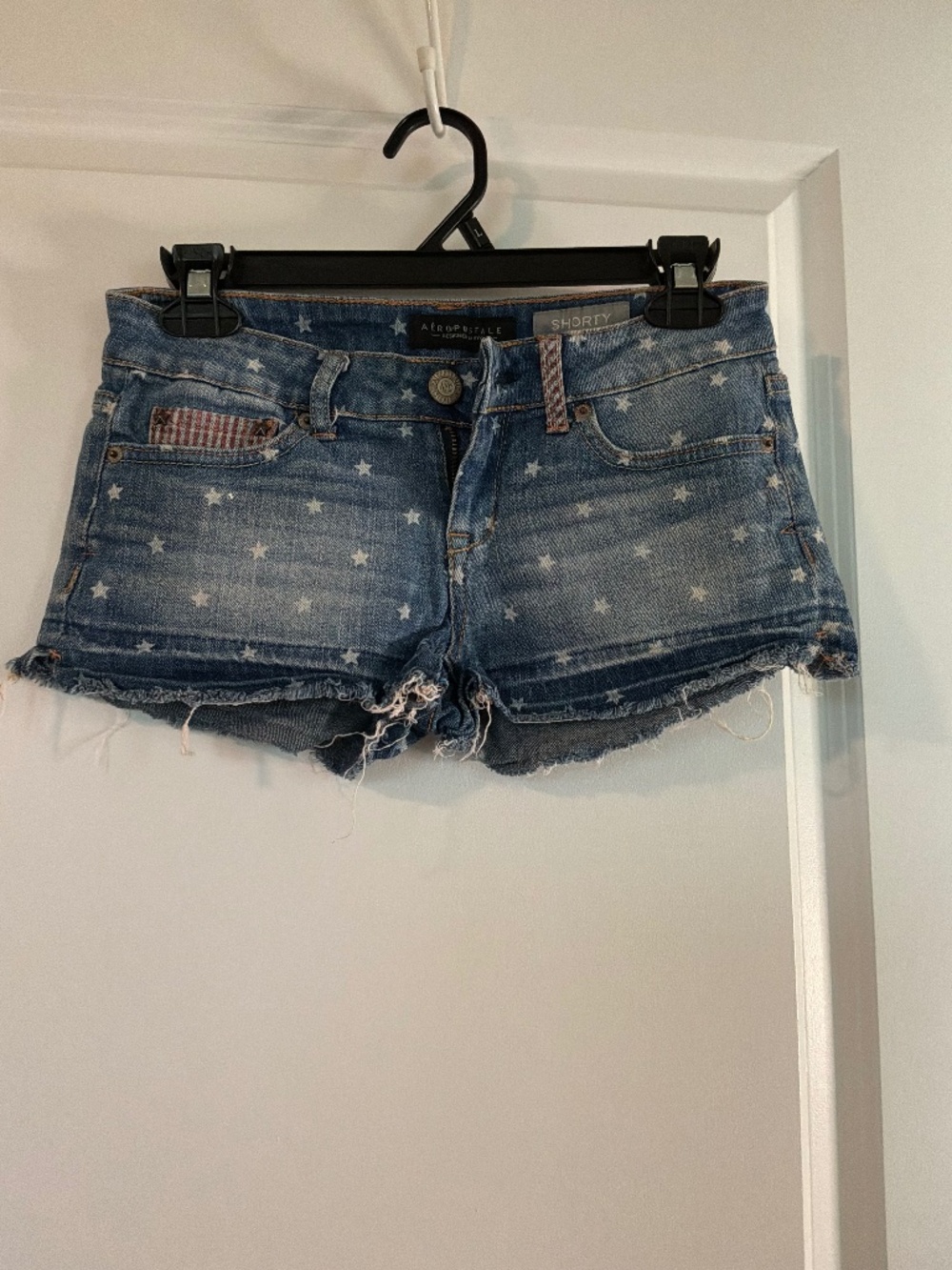 Aeropostale Shorty Denim Shorts Size 00.